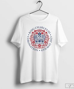 King Charles III Coronation T-Shirt, King Charles Coronation Shirt, King Charles III Coronation Party Gift, King Charles Monarch Top Tee