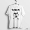 Moschino Logo Print T-Shirt, Double Question Mark Logo Print Shirt