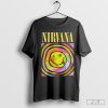 Nirvana Smile Face Crewneck Shirt, Cute Women Nirvana T-shirt
