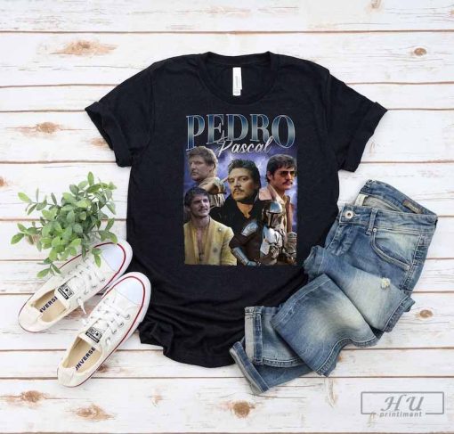 Pedro Pascal T-Shirt, Pedro Pascal Fan Gifts, 90s Vintage Graphic Tees