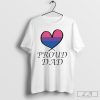 Proud Dad LGBT Gay Pride Month Bisexual Flag Essential Shirt, Gay Pride Shirt Men,LGBTQ Gift Shirt
