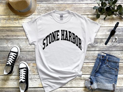 Taylor Swift Wearing Stone Harbor T-shirt