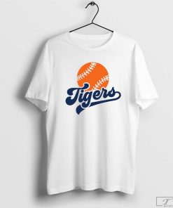 Tigers Baseball Shirt, Tiger King Gift, Sunday Baseball Tee, Baseball Mom Top, Team Gift
