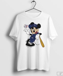 Toronto Blue Jays Baseball Shirt, Mickey Mouse Disney Baseball Shirt, Toronto Baseball Shirt