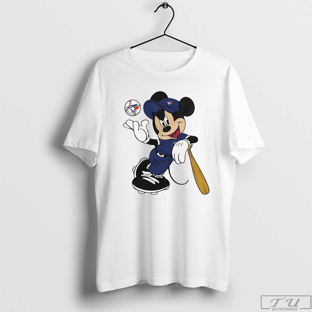 Toronto Blue Jays Baseball Shirt, Mickey Mouse Disney Baseball Shirt,  Toronto Baseball Shirt - Printiment