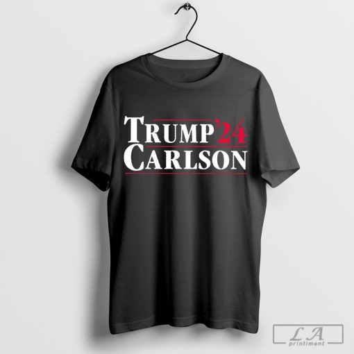 Trump Carlson ’24 Shirt, Donald Trump Prison Shirt, Tucker Carlson For President Shirt, Tucker Carlson '24