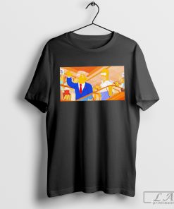Trump The Simpsons As Evidence In Dominion Defamation Case 2023 Shirt, Donald Trump Fan Tees, Support Donald Trump Shirt