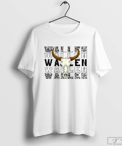 Wallen Western T-Shirt, Wallen Bullhead Tee, Cowboy Wallen T-Shirt, Country Music Shirt