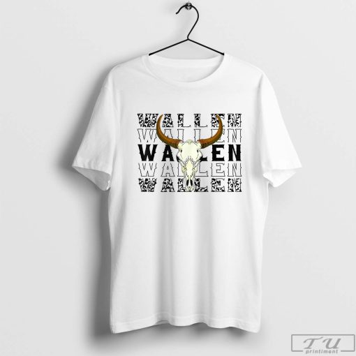 Wallen Western T-Shirt, Wallen Bullhead Tee, Cowboy Wallen T-Shirt, Country Music Shirt