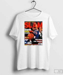 Jalen Brunson Slam Cover 3 John Starks T-Shirt, Slam Cover John Starks Shirt