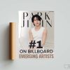 Jimin Hot Billboard 100 Poster, Jimin BTS Poster, Bangtan K-pop
