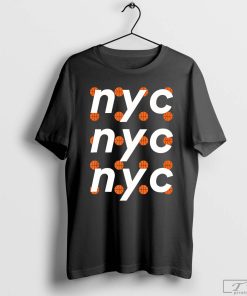 New York Basketball T-Shirt, New York City Sports Shirt, NYC Sports, American Basketball