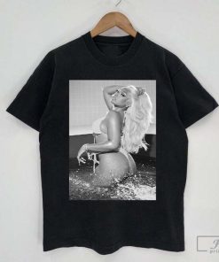 Black and White Megan Sexy T-Shirt, Megan Aesthetic T-Shirt, Megan Shirt, All Star Music RnB Hiphop Rapper Tee