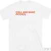 Alex Lange Chill and Make Pitches T-Shirt, Alex Lange Baseball Shirt, Baseball Fan Tee