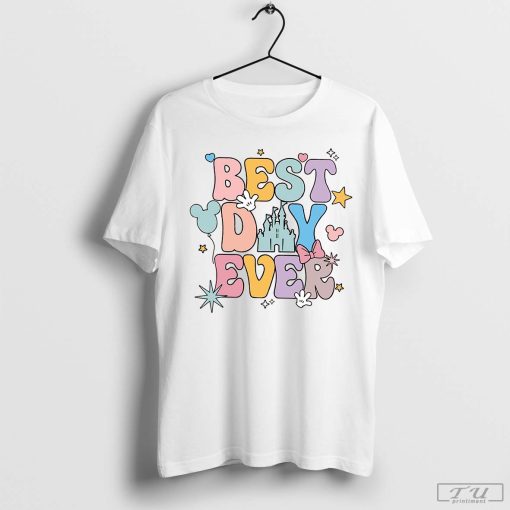 Disney Best Day Ever T-Shirt, Disneyland Shirt, Retro Disney Tee, Magic Kingdom Shirt
