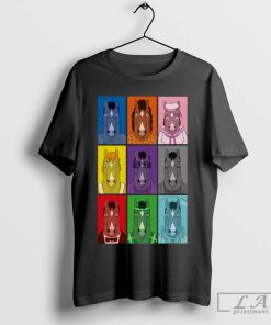 Graphic Bojack Horseman Colors Shirt, Comedy Cartoon Unisex Shirt, Bojack Horseman Shirt, Bojack Shirt, TV Series Tees