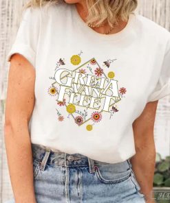 Greta Van Fleet Shirt, Greta Van Fleet Merch, Retro Greta Van Fleet Shirt, Dream In Gold Tour 2023 Tee