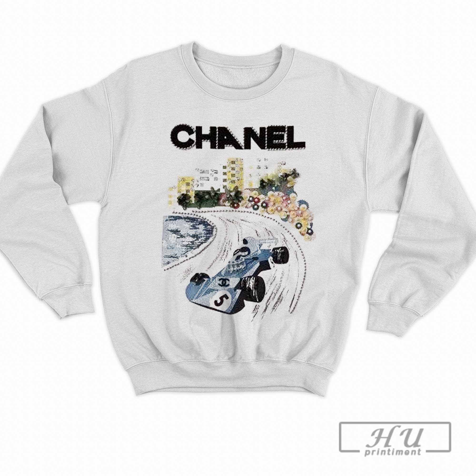 Madeleine White Chanel Formula 1 T-Shirt - Printiment
