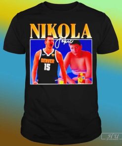 Official NBA Central Nikola Jokic T-Shirt, Baseball Shirt