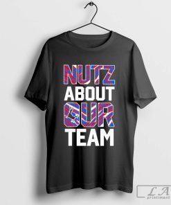 Official Nuts About Our Team Shirt, Baby Gender Shirt, Baby Shower Party, Team Nuts Tee