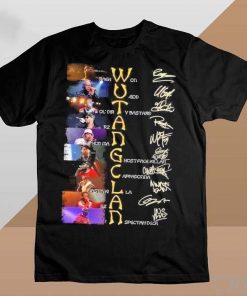 Wu Tang Clan Raekwon Ugod ol'dirty Bastard Signatures T-Shirt