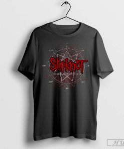 Slipknot Scribble Star Logo T-Shirt, Skull Star Shirt