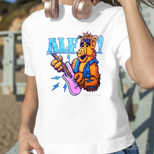 The Alien Alf TV Show T-Shirt, Alf TV Show Retro Shirt, Tasty UFO Comedy Series Alien Gift New