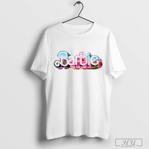 Barbie The Movie Barbie Logo Fill T-Shirt