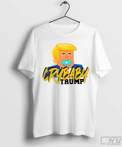 Crybaby Trump' Unisex Poly Cotton T-Shirt, Funny Shirt