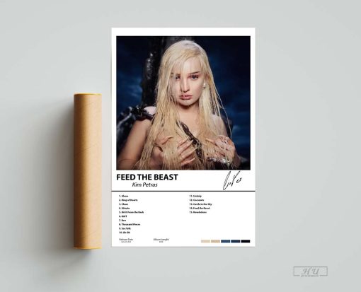 Feed the Beast - Kim Petras Album Poster, Kim Petras Wall Art, Pop Music Wall Decor, Music Gifts, Music Poster
