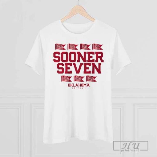Original Sooner Seven NCAA Oklahoma Softball T-Shirt