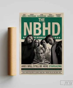 The Neighbourhood Retro Band Poster, Room Decor, Music Decor, The Neighbourhood Album Poster
