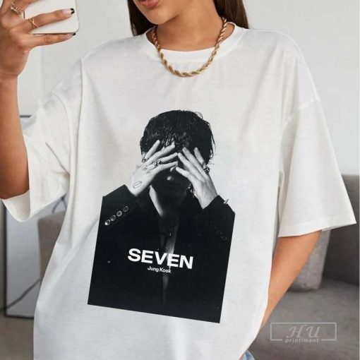 Jungkook Seven Single T-Shirt, Jungkook BTS Shirt, Jungkook Army Shirt, JJK1 Solo Shirt, JK Shirt, Seven Single Shirt