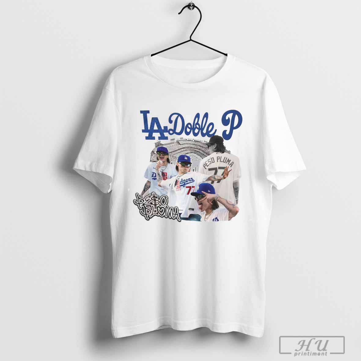 Peso Pluma Los Angeles Dodgers Baseball Jersey -  Worldwide  Shipping