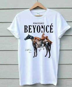 Renaissance Tour Beyonce 2023 Shirt, Retro Beyonce White T-Shirt, Beyonce Tee, New Album Singer T-Shirt, Concert Fan Shirt