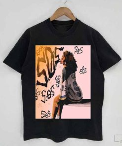 Sza Vintage Shirt, Sza SOS Album New Bootleg 90s T-Shirt, Music RnB Singer Rapper Shirt, Gift For Fans, Vintage Style Shirt