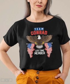 Team Conrad Shirt, American Eagle Lifetime Member T-Shirt