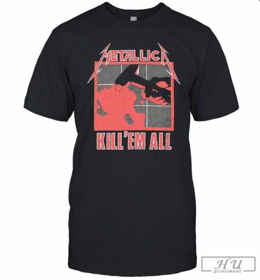 Metallica T-Shirt, Metallica Kill 'Em All 2023 Shirt