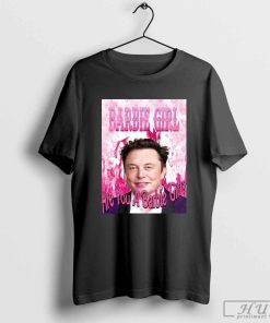 Are You A Barbie Girl Elon Musk Pink Collage T-Shirt,Elon MuskShirt