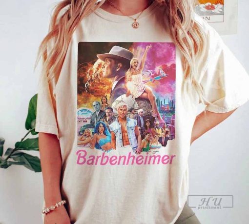 Barbenheimer T-Shirt, Barbenheimer Shirt, Barbenheimer 2023 Shirt, Oppenheimer Shirt, Oppenheimer Movie Shirt