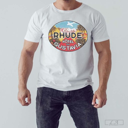 Carolina Panthers Rhude Hotel De Gustavia T-shirt