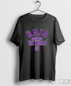 Cats Against The World Shirt, Northwestern T-shirt, Controversy Cats Against The World Northwestern Tees