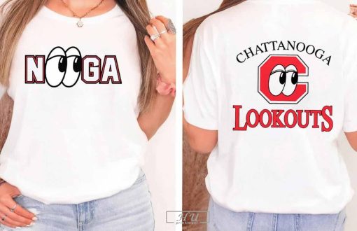 Chatta-nooga Lookouts T-Shirt, Big Eyes Nooga Shirt