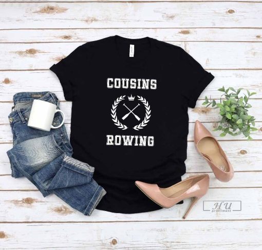 Cousins Rowing T-Shirt, Cousins Beach Rowing Shirt, Cousins Beach Shirt, Conrad Cousins Rowing Shirt