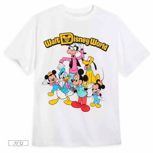 Disney Retro T-Shirt, Mickey Mouse And Friends Shirt