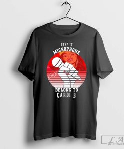 Don’t Mess With Cardi B Shirt, She’s A Force To Be Reckoned With T-Shirt, Cardi B Throw Microphone At Fan