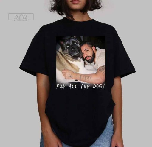 For All The Dogs Drake Shirt, Drake New Album Shirt, Black Cotton Unisex Shirt