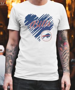 Heart Buffalo Bills NFL Team Shirt, Buffalo Bills Football Shirt, Buffalo Fan Gift