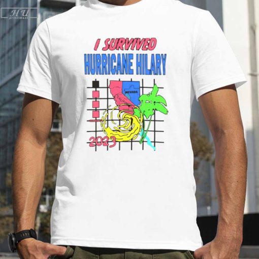 I Survived Hurricane Hilary T-Shirt, I Survived Hurricane Hilary August 2023 T-Shirt