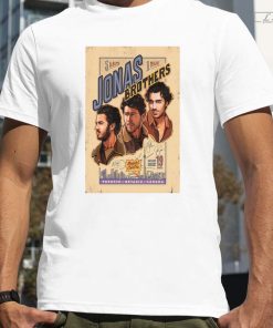 Jonas brothers august 19 2023 in Toronto Ontario Canada event photo poster design t-shirt